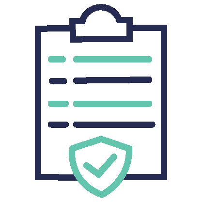 Anti-counterfeit protection icon